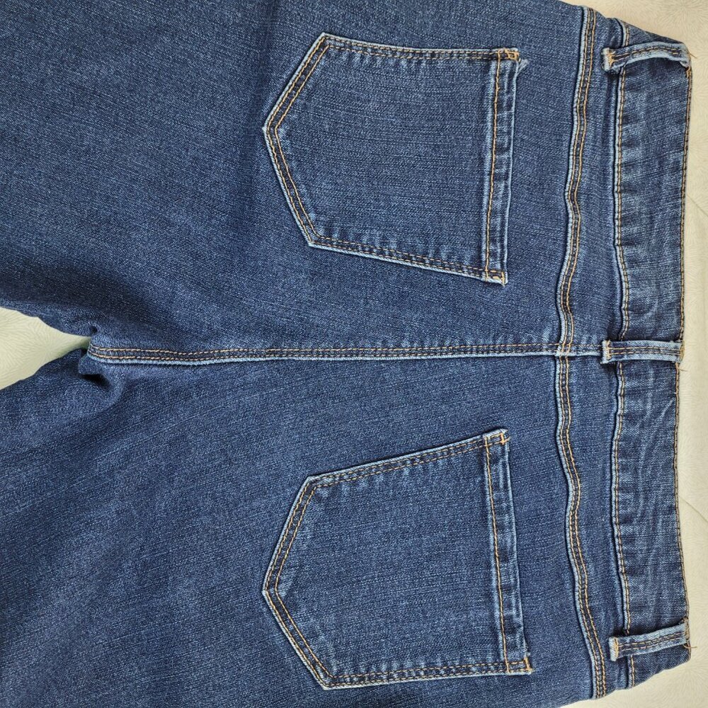 d. jeans medium denim bermuda shorts mid rise classic sporty normcore grandma 8 - Picture 10 of 10